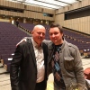 С моим другом Виталием Ленским перед моим авторским концертом в Администрации Президента РФ.